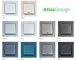 Купить розетки и выключатели ATLAS Design в Минске